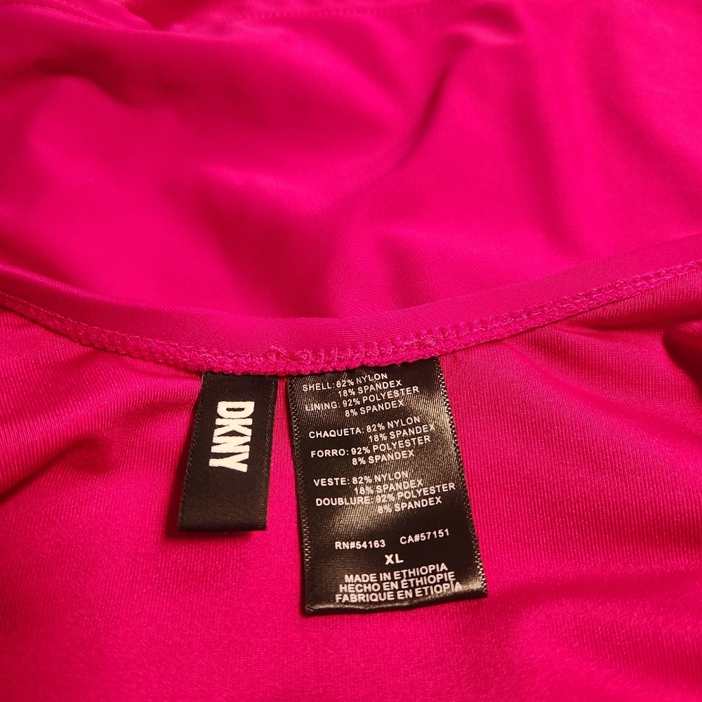 DKNY Fuchsia Tankini Bathing Suit - Picture 11 of 11